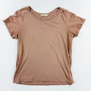 Marine Layer Womens‎ Boat Neck Tshirt Size M Coral